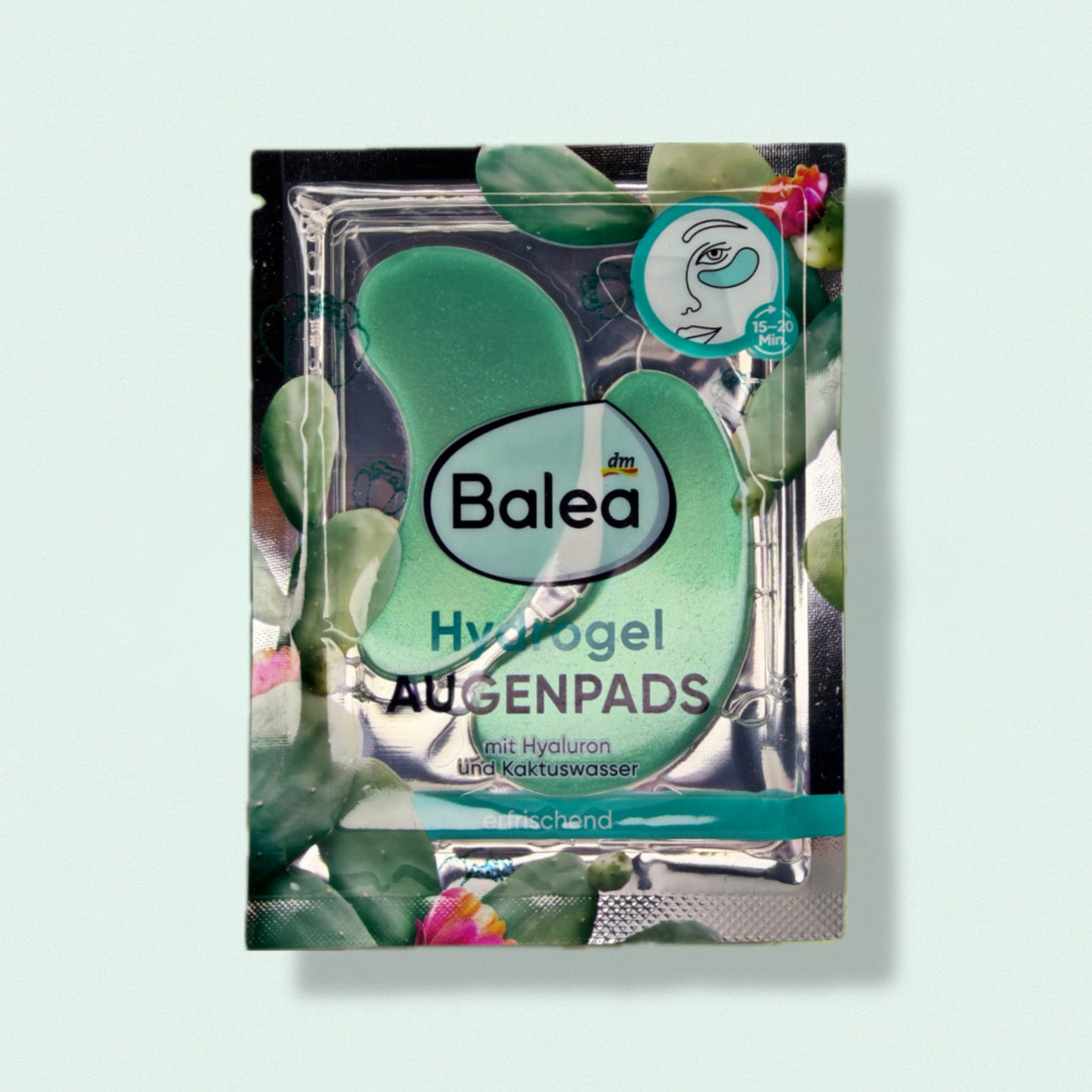 Balea Hydrogel Eye Pads Cactus Water from dm in Cyprus
Balea Hydrogel Augenpads mit Hyaluron und Kaktuswasser von dm auf Zypern