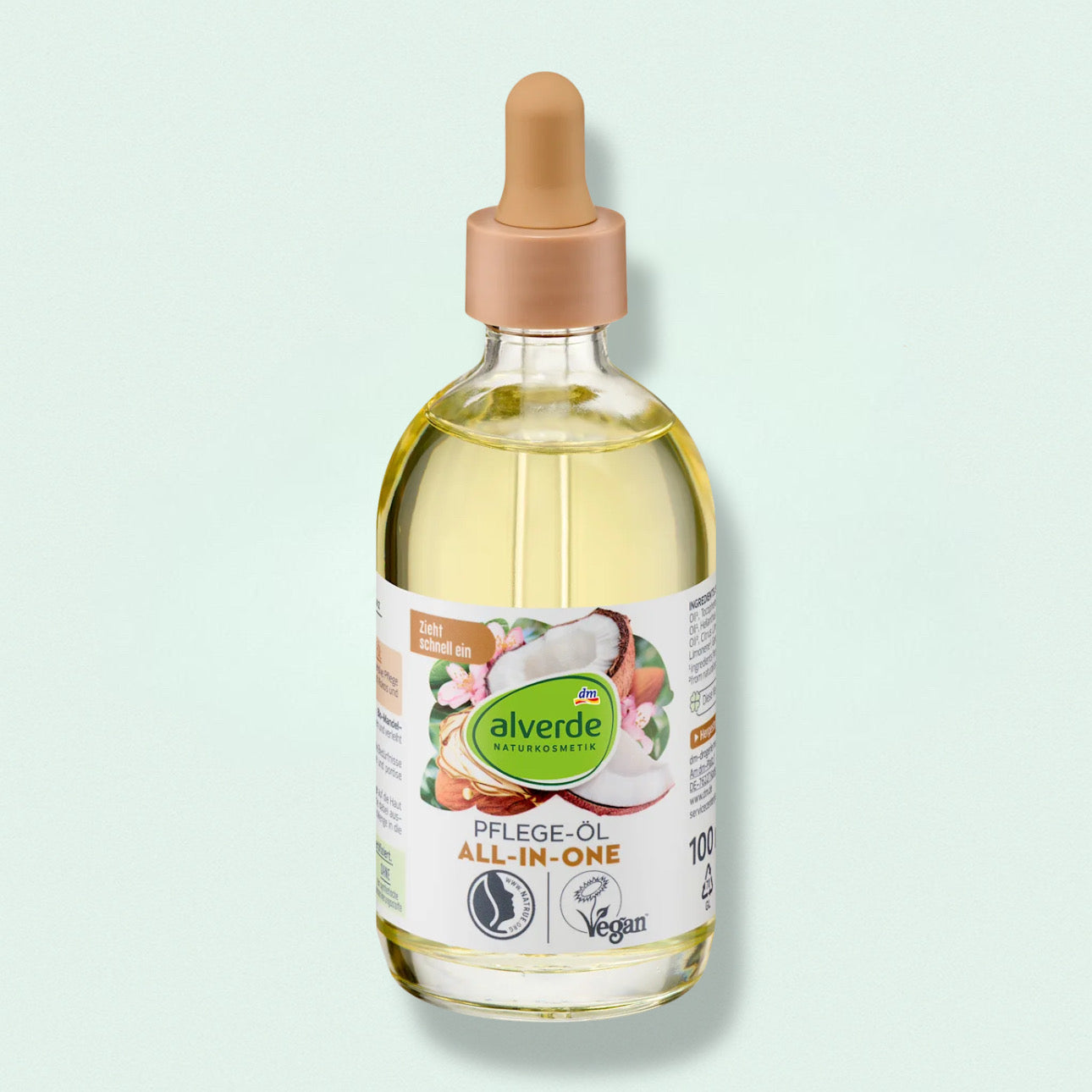 Alverde Care Oil All-in-One Almond & Coconut, 100 ml