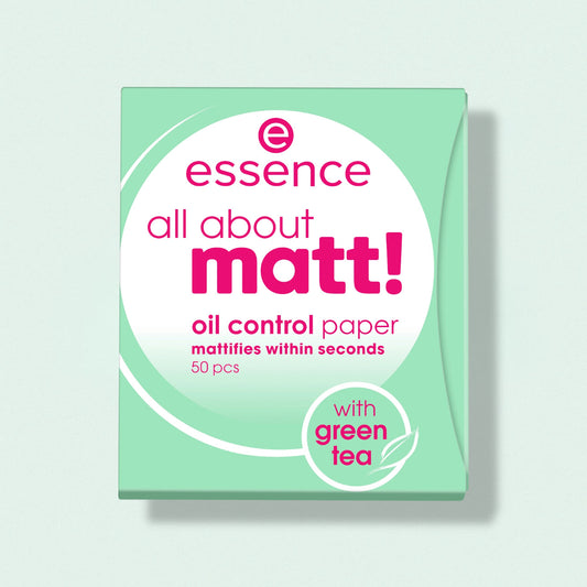 Essence Mattifying Oil Control Paper All About Matt!, 50 pcs