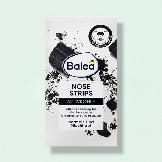 Balea Nose Strips with Activated Charcoal, 3 pcs